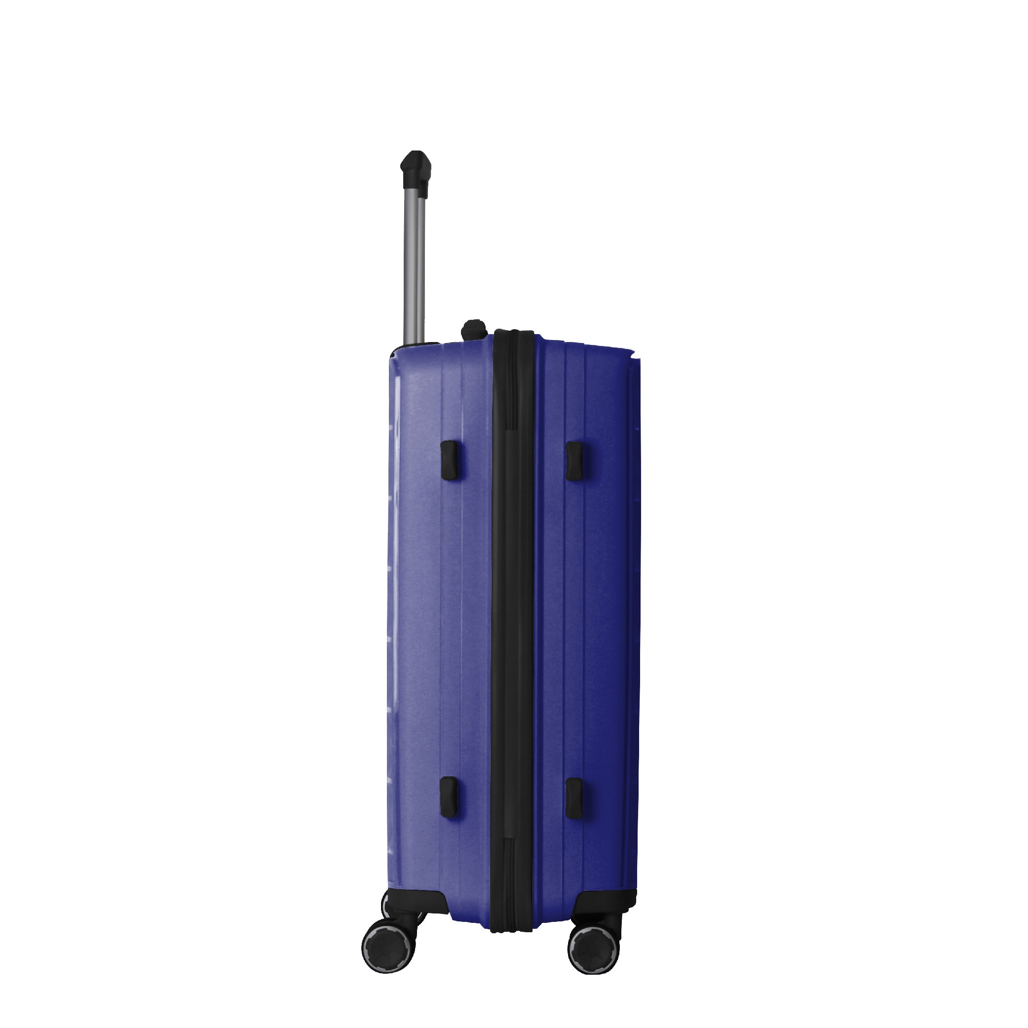 3-Piece Luggage Set Travel Lightweight Suitcases With Rolling Wheels, TSA Lock & Moulded Corner, Carry On Luggages For Business, Trip, (20"/24"/28"), Navy Blue_voghion.com